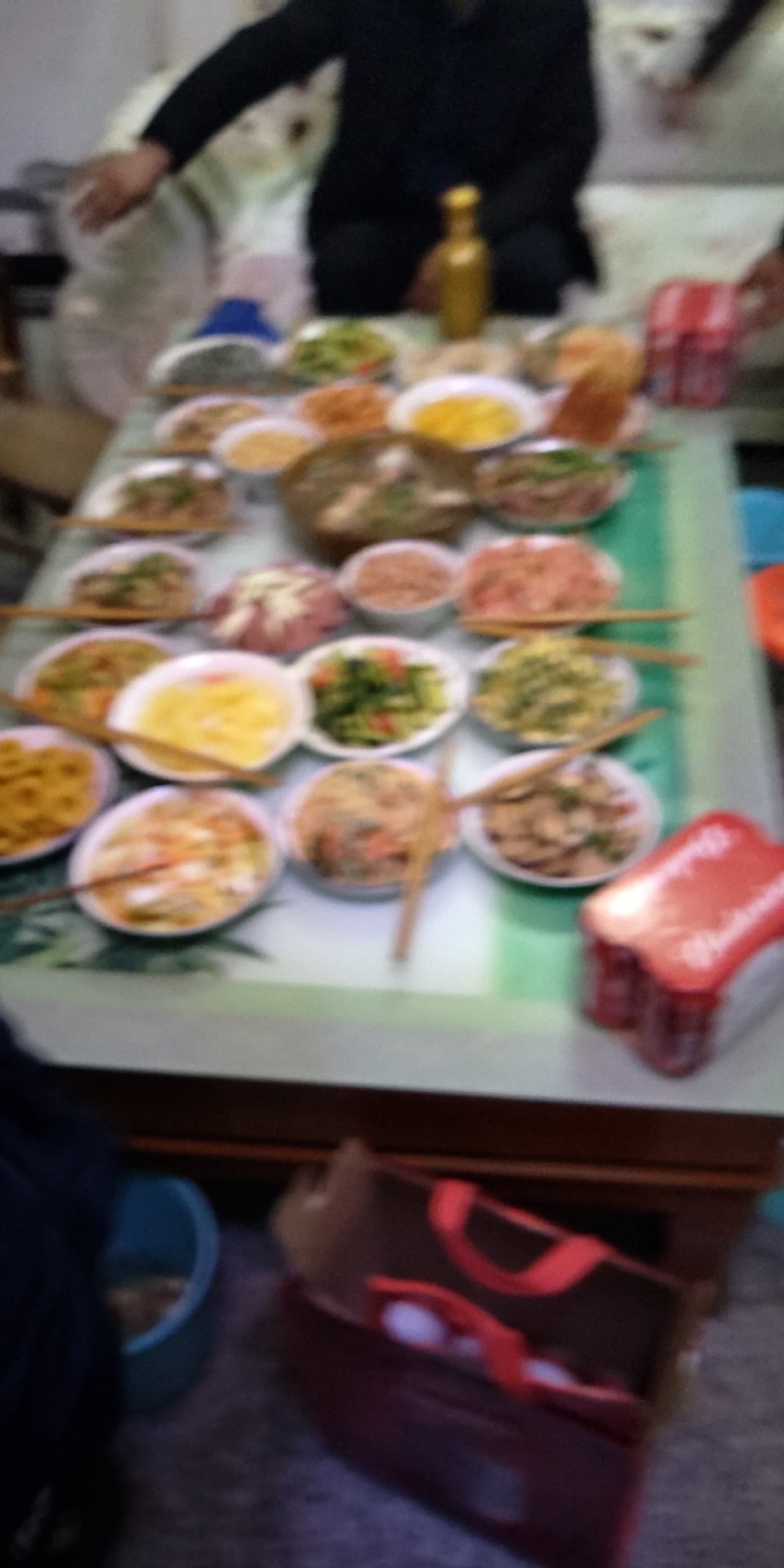 晒晒年夜饭