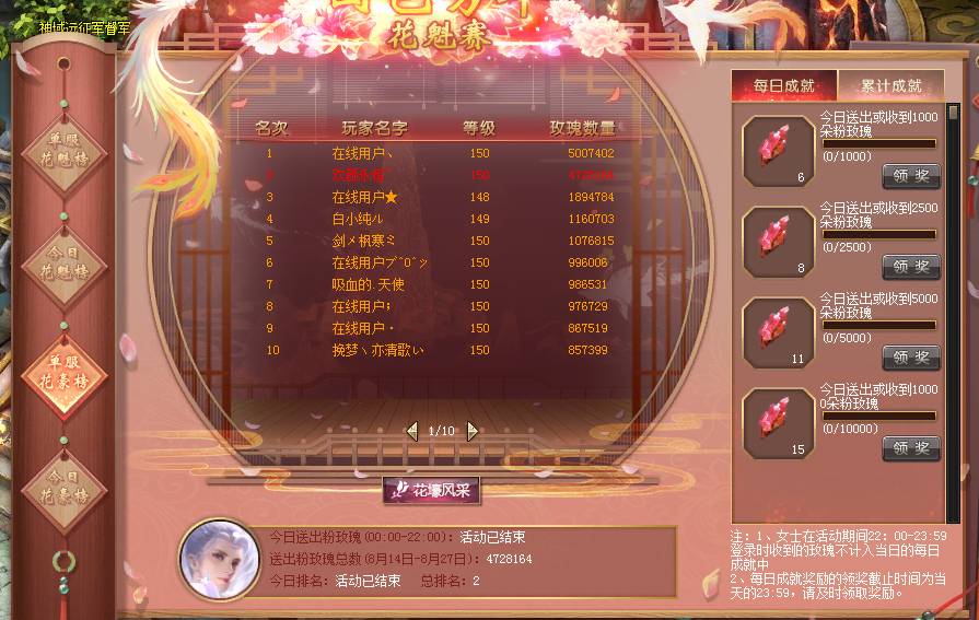 2021花魁赛
