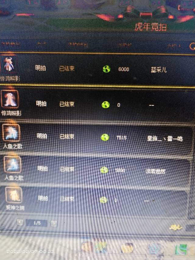 九大二小 新春奇珍竞拍之外套