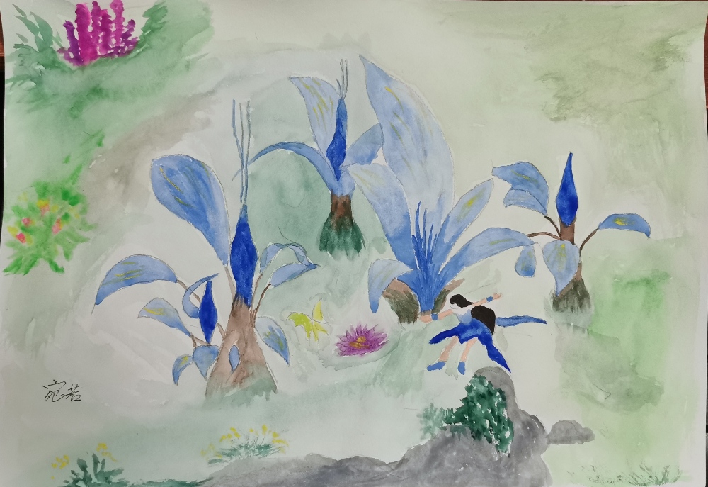 喜欢月光城里的风景