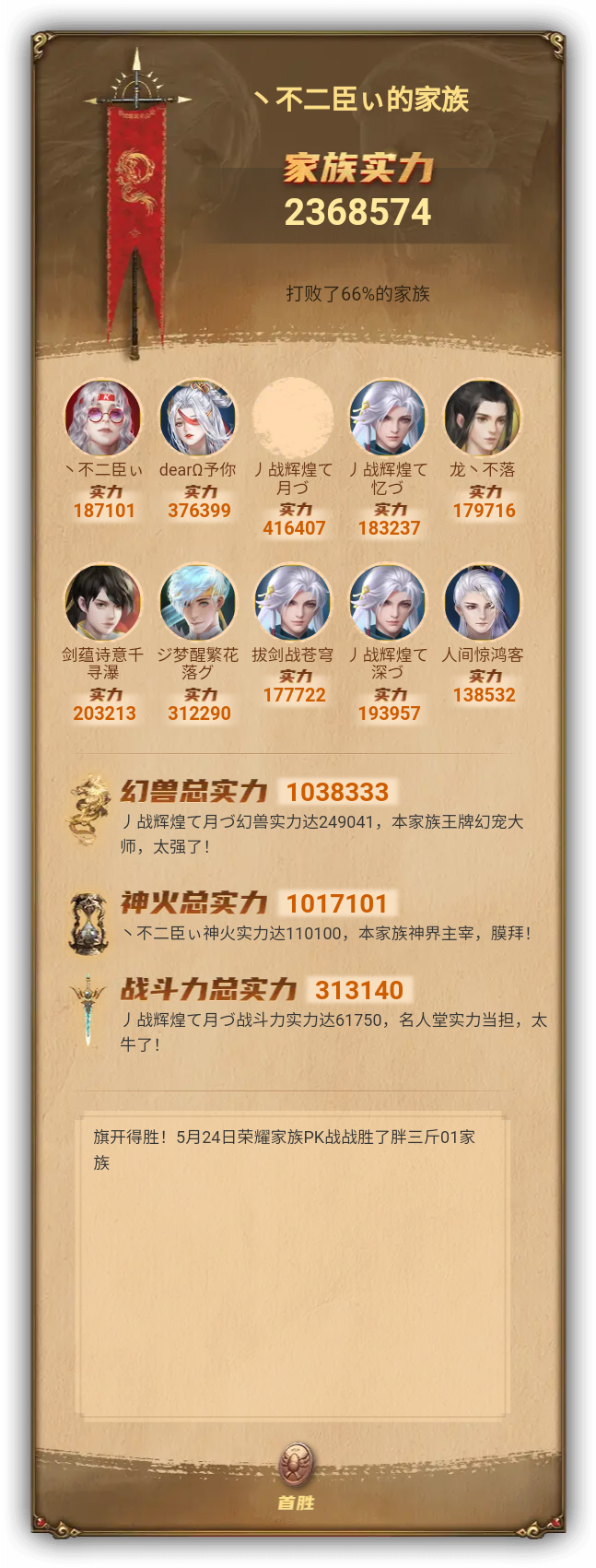 丶不二臣ぃ的家族族谱