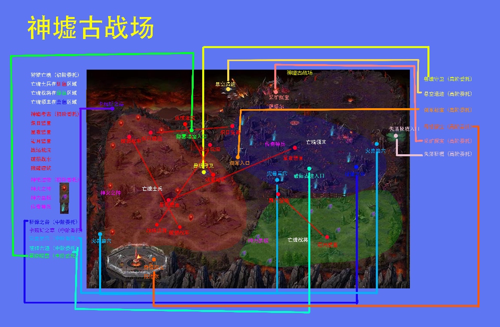神墟古战场地图详情