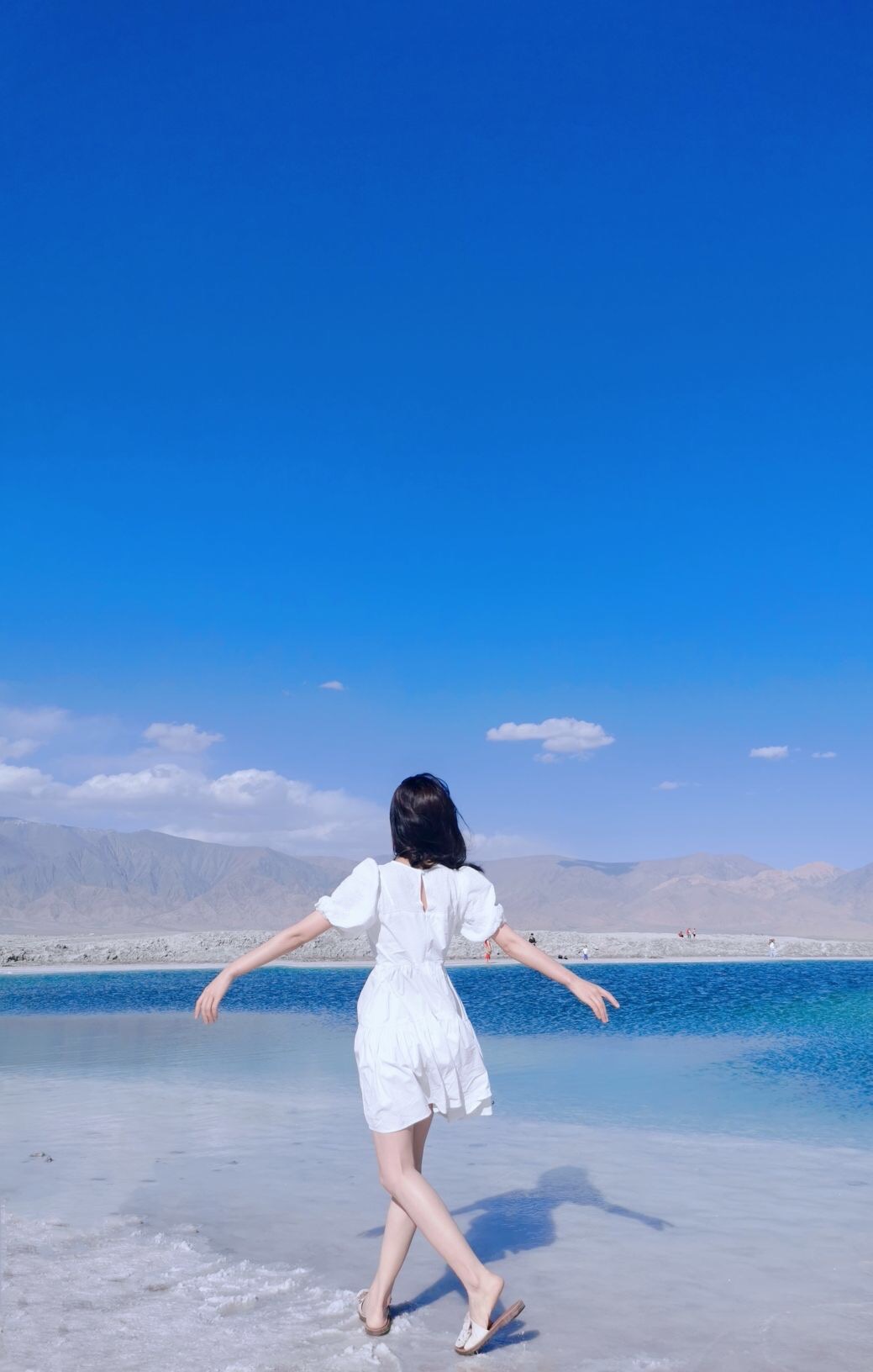 我也来臭美一下～