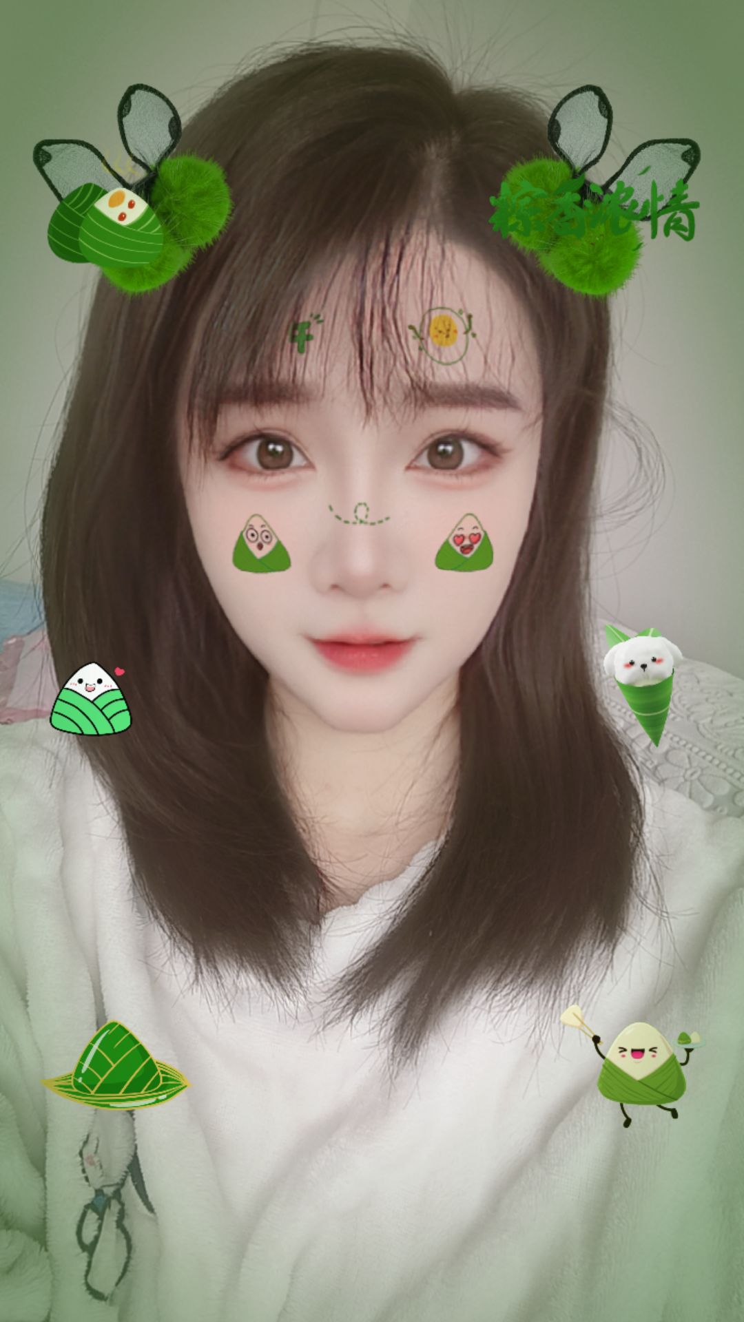 绿油油的粽子，
