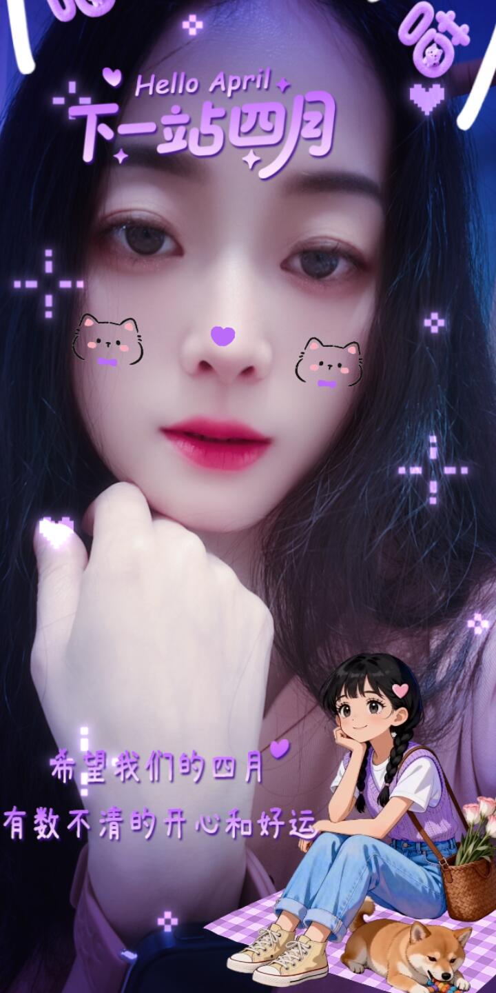 四月你好