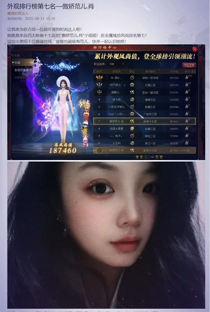 #魔域 #魔域达人秀 
外观排