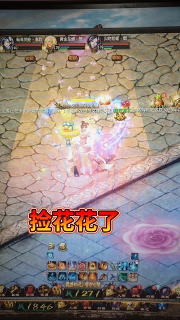 种花花了