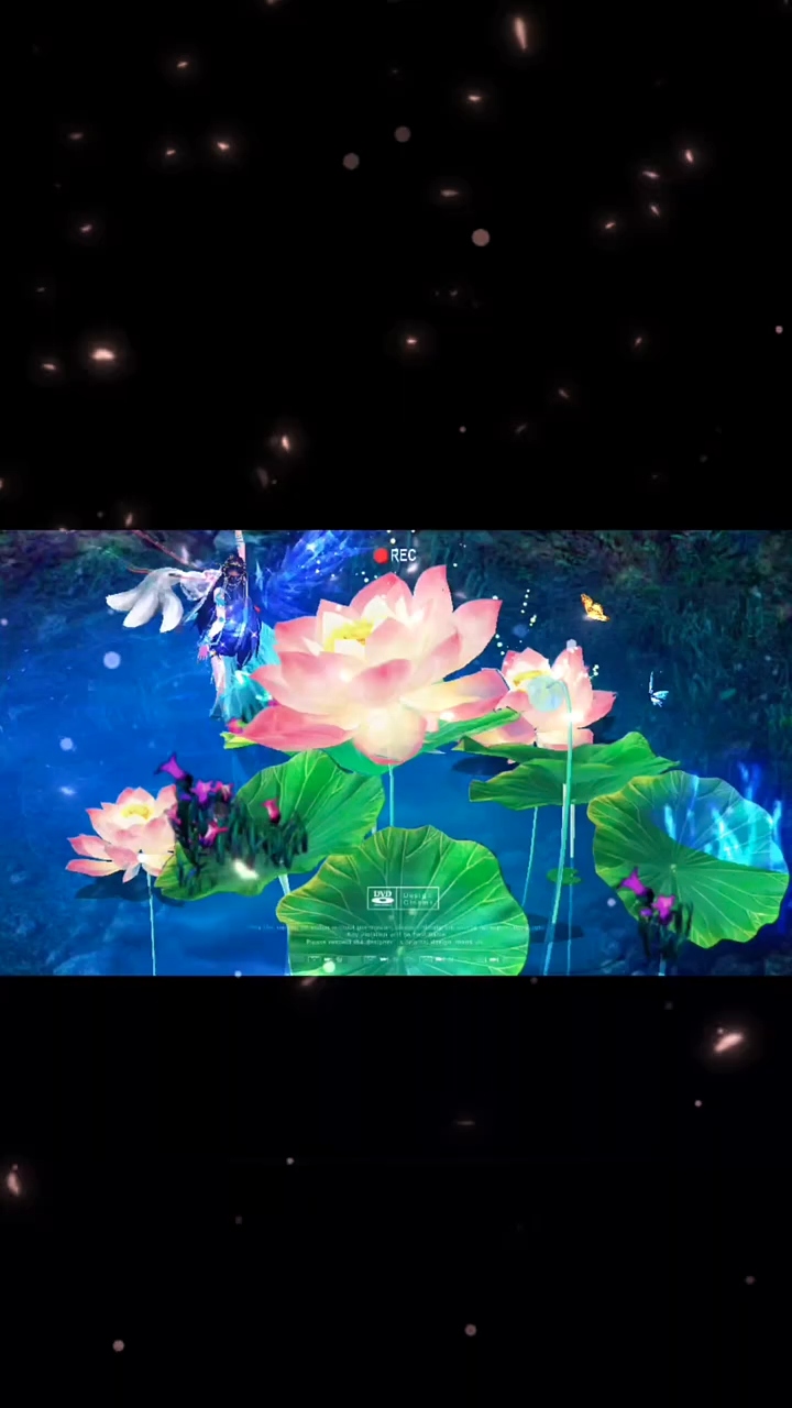 #魔域达人秀 #荷花盛开如此美