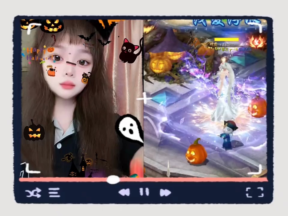 #魔域达人秀 快给我糖果🍬�