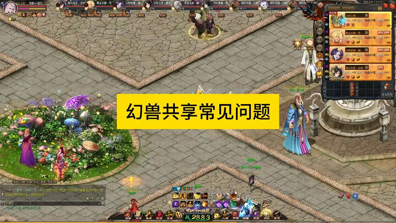 幻兽共享常见问题，#魔域 #魔