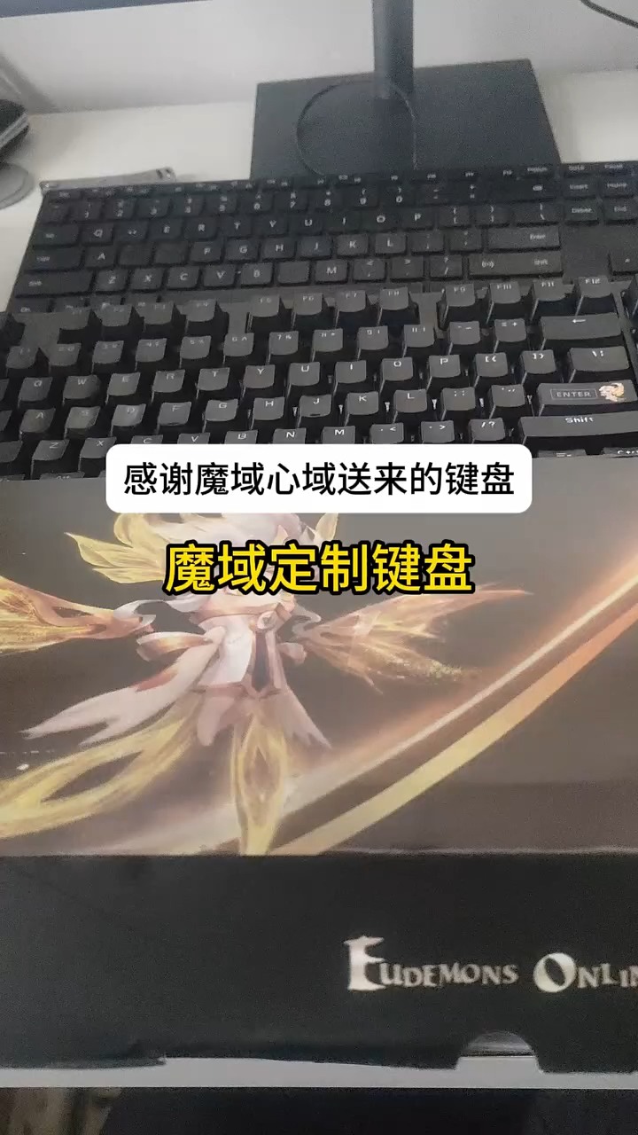 感谢魔域心域俱乐部送来的定制键