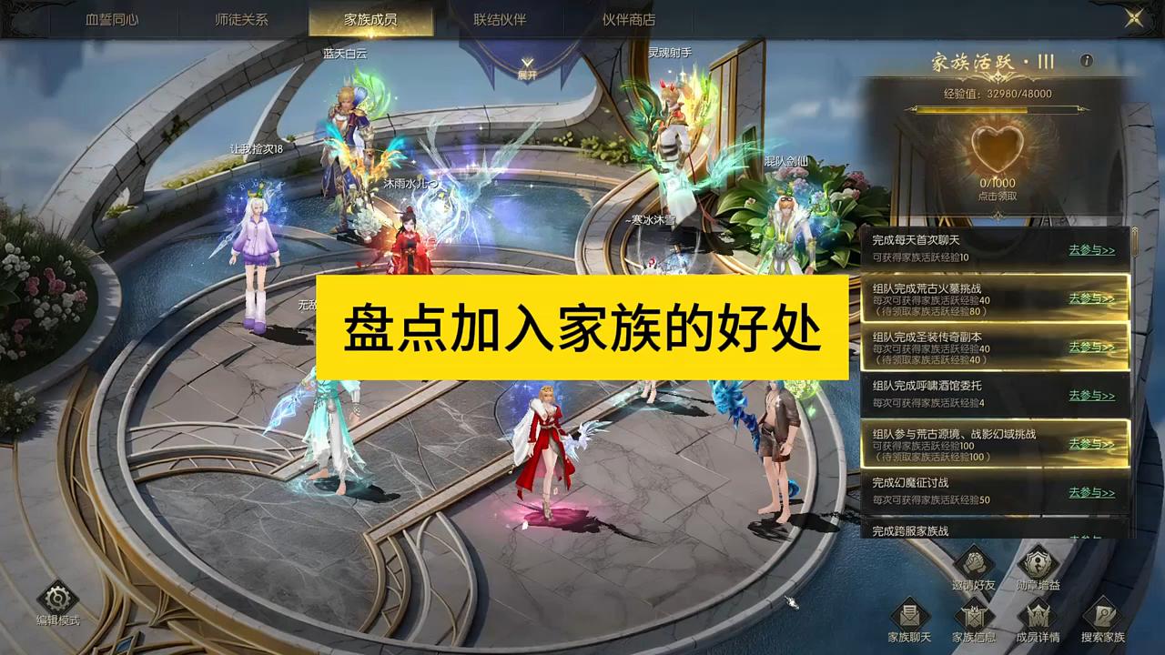 盘点加入家族的好处，以及如何提